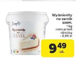 Carrefour Ser wyśmienity na sernik Simpl oferta