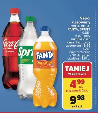 Carrefour Napój Sprite oferta