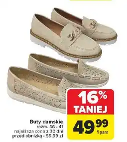 Carrefour Buty damskie 36-41 oferta