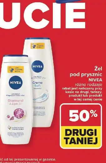 Carrefour Żel pod prysznic Nivea Creme Soft oferta