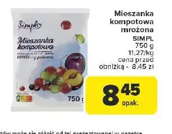 Carrefour Mieszanka kompotowa Simpl oferta