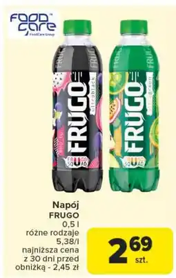 Carrefour Napój zielony Frugo oferta