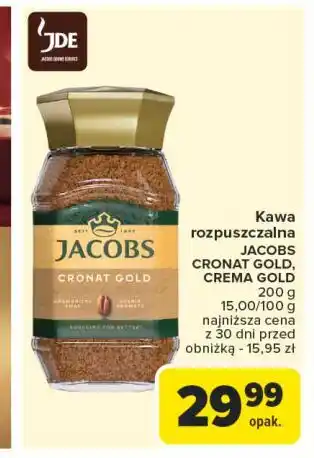 Carrefour Kawa Jacobs Crema Gold oferta