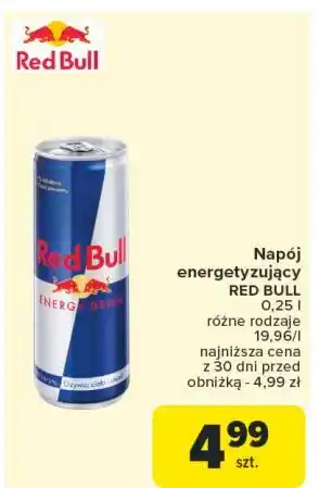 Carrefour Napój energetyczny Red Bull oferta