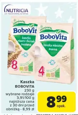 Carrefour Kaszka mleczna manna Bobovita oferta