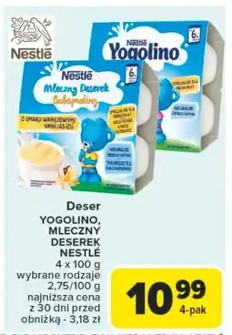 Carrefour Deserek malinowy Nestle Yogolino (Jogolino) oferta