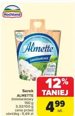 Carrefour Ser kremowy śmietankowy Hochland oferta