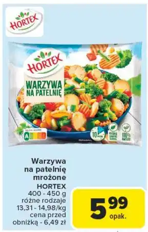 Carrefour Warzywa na patelnię classic Hortex oferta