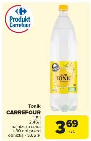 Carrefour Napój fresh tonic Carrefour Sensation oferta