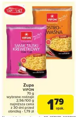 Carrefour Zupa ostro - kwaśna Vifon oferta