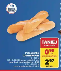 Carrefour Półbagietka Carrefour oferta