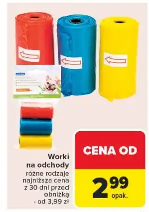 Carrefour Worki na psie odchody oferta