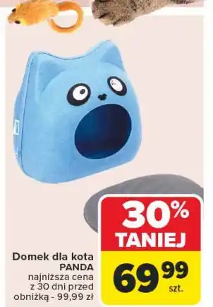 Carrefour Domek dla kota panda 41 x 32 45 cm oferta