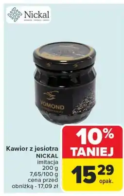 Carrefour Kulki a'la kawior jesiotra Vomond oferta