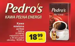 Carrefour Kawa Pedro's Active oferta