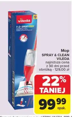 Carrefour Mop 1-2 spray max Vileda oferta