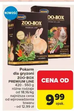 Carrefour Karma dla królika Megan Zoo-Box oferta