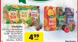 Carrefour Herbata idziemy na jagody Herbapol oferta