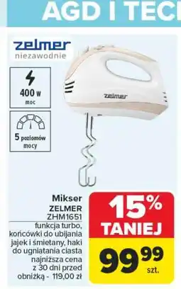 Carrefour Mikser zhm 1651 Zelmer oferta