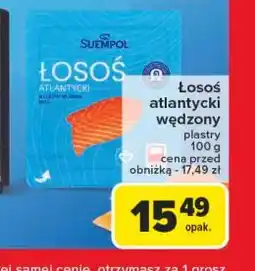 Carrefour Łosoś norweski Suempol oferta