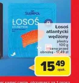 Carrefour Łosoś norweski Suempol oferta