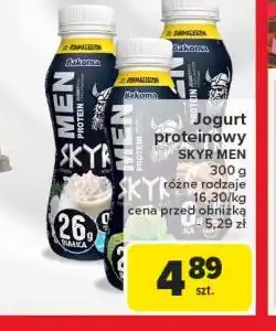 Carrefour Jogurt naturalny Bakoma Men Skyr Protein oferta