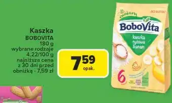 Carrefour Kaszka ryżowa z bananem Bobovita oferta