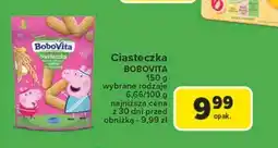 Carrefour Ciasteczka pszenno-orkiszowe z jabłkiem i brzoskwinią peppa Bobovita oferta