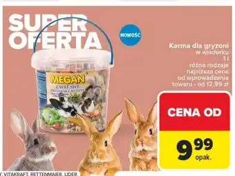 Carrefour Karma dla gryzoni Megan oferta