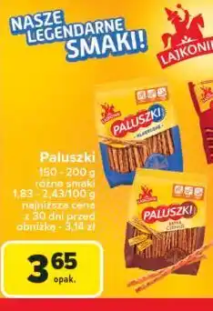 Carrefour Paluszki extra cienkie Lajkonik oferta