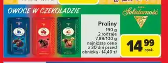 Carrefour Bombonierka w puszce Solidarność Złoty Orzech oferta