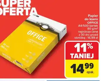 Carrefour Papier a4/80g Euro Office oferta