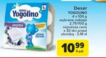 Carrefour Deserek jagodowy Nestle Yogolino (Jogolino) oferta