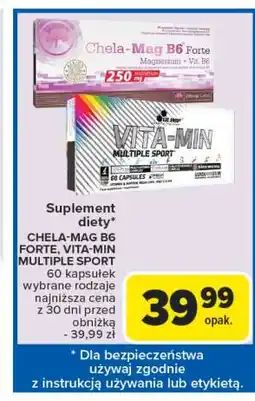 Carrefour Kapsułki z witaminami Olimp Sport Nutrition Vita-Min Multiple oferta