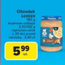 Carrefour Zupka kalafiorowa z królikiem Gerber oferta