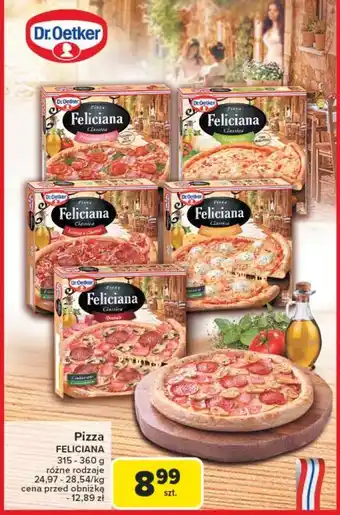 Carrefour Pizza prosciutto e pesto Dr. Oetker Feliciana oferta