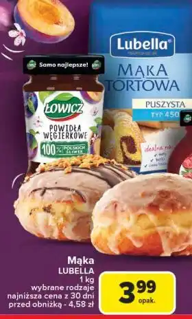 Carrefour Mąka tortowa Lubella Puszysta oferta