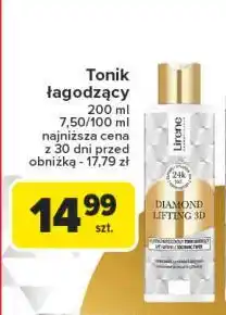 Carrefour Tonik do twarzy Lirene Diamentowy Lifting 3D oferta