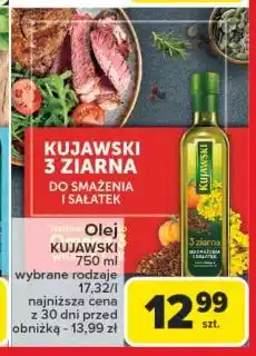 Carrefour Olej z lnem oraz pestakami dyni Kujawski 3 Ziarna oferta