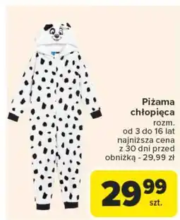 Carrefour Piżama chłopięca oferta