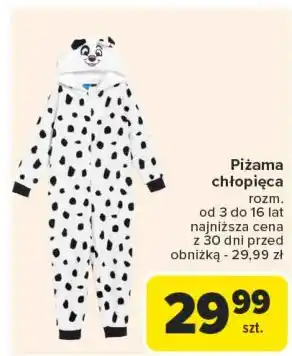 Carrefour Piżama chłopięca oferta