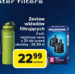 Carrefour Wkład do butelki filtrującej city Aquaphor oferta