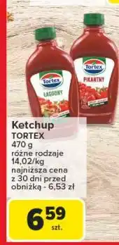 Carrefour Ketchup pikantny Tortex oferta