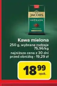 Carrefour Kawa Jacobs Kronung oferta