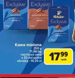 Carrefour Kawa Tchibo Exclusive oferta