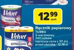 Carrefour Ręcznik papierowy Velvet Turbo oferta