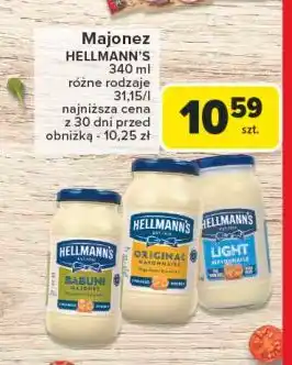 Carrefour Majonez light Hellmann's oferta