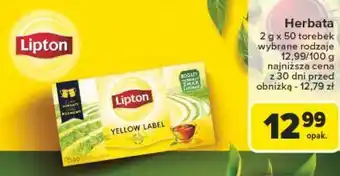 Carrefour Herbata Lipton Yellow Label Tea oferta