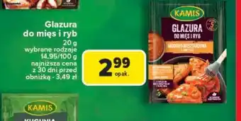 Carrefour Glazura do mięs i ryb miodowo-musztardowa z chipotle Kamis oferta