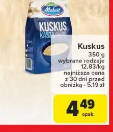 Carrefour Kasza kuskus Melvit oferta